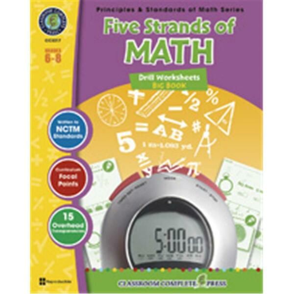 Classroom Complete Press Five Strands of Math - Drill Sheets Big Book CC3217
